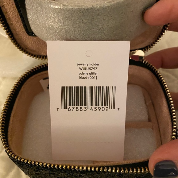 Kate Spade Jewelry Holder in Odette Glitter Black - Picture 7 of 8